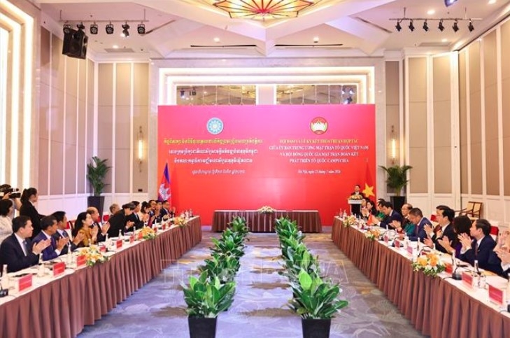 Vietnam, Cambodia front organisations bolster cooperation